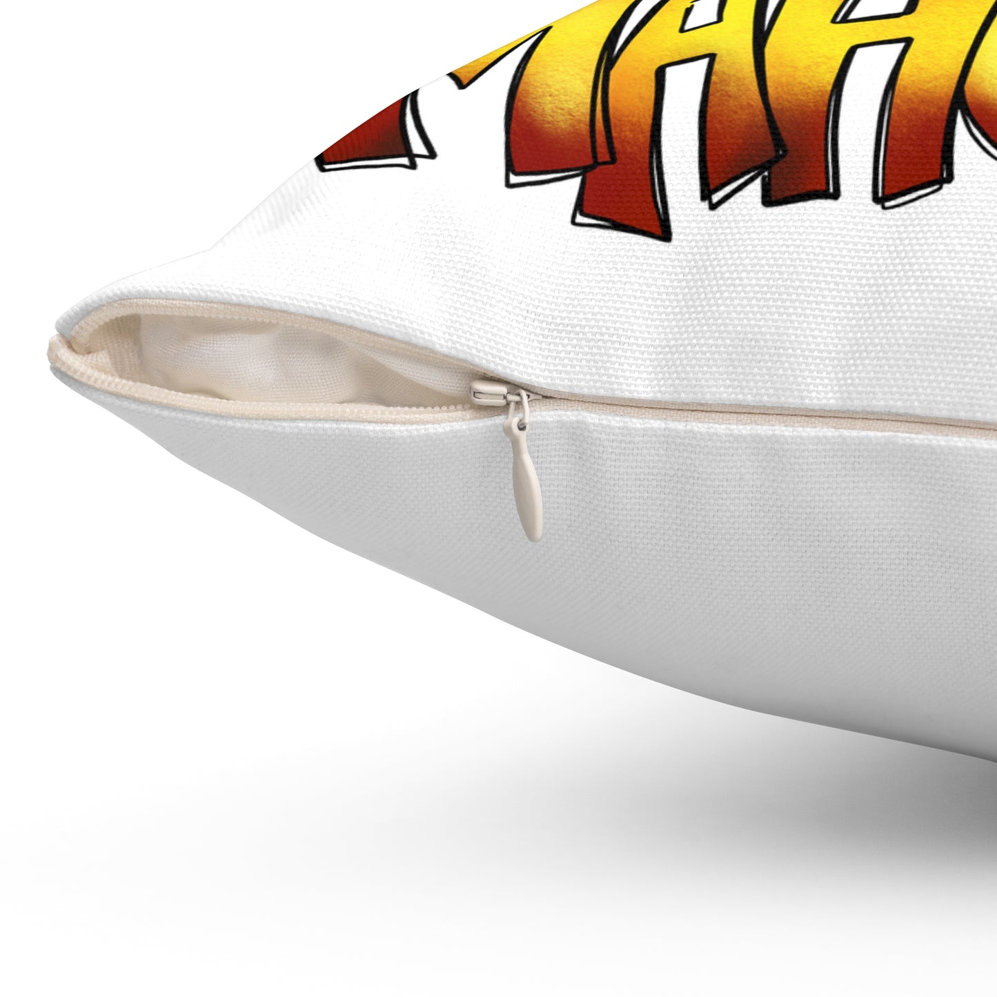 Mahjong Tiles Decorative Pillow — Dot Bam Crack Design with Red Die