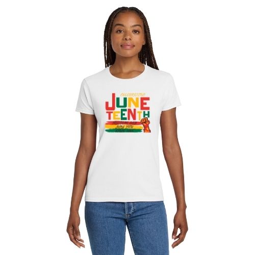 Juneteenth Freedom T-Shirt – Celebrating June 19th Since 1865 Fitted Tee Shirt