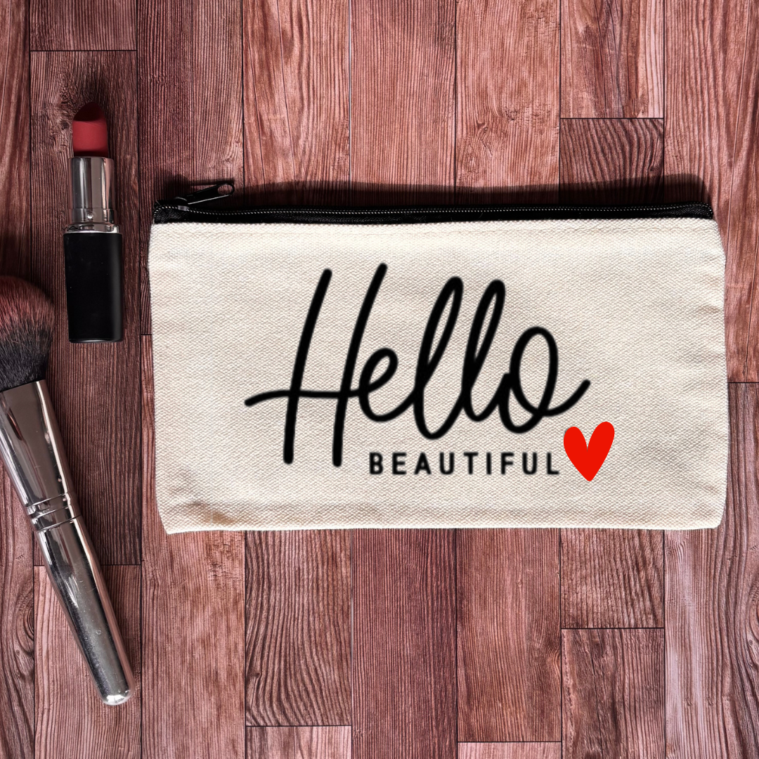 Canvas Makeup Bags