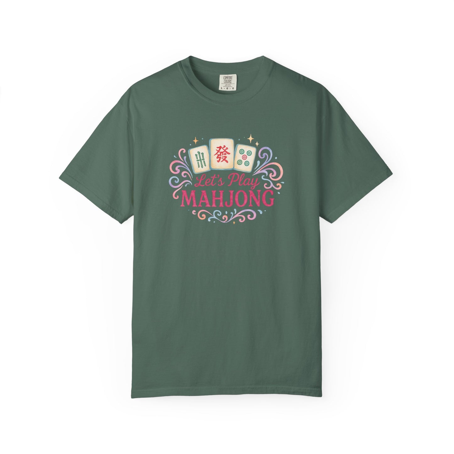Let's Play Mahjong Graphic T-Shirt