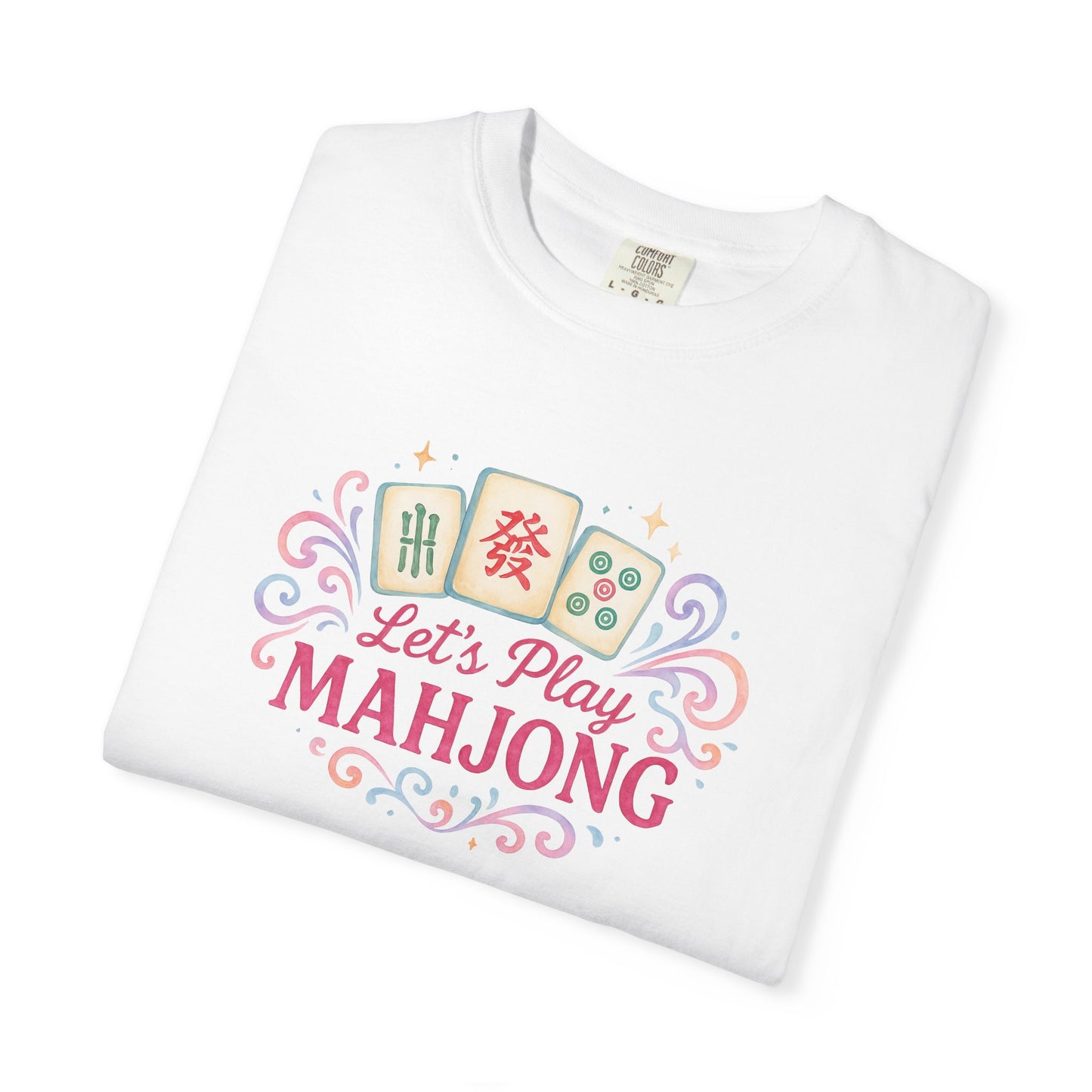 Let's Play Mahjong Graphic T-Shirt