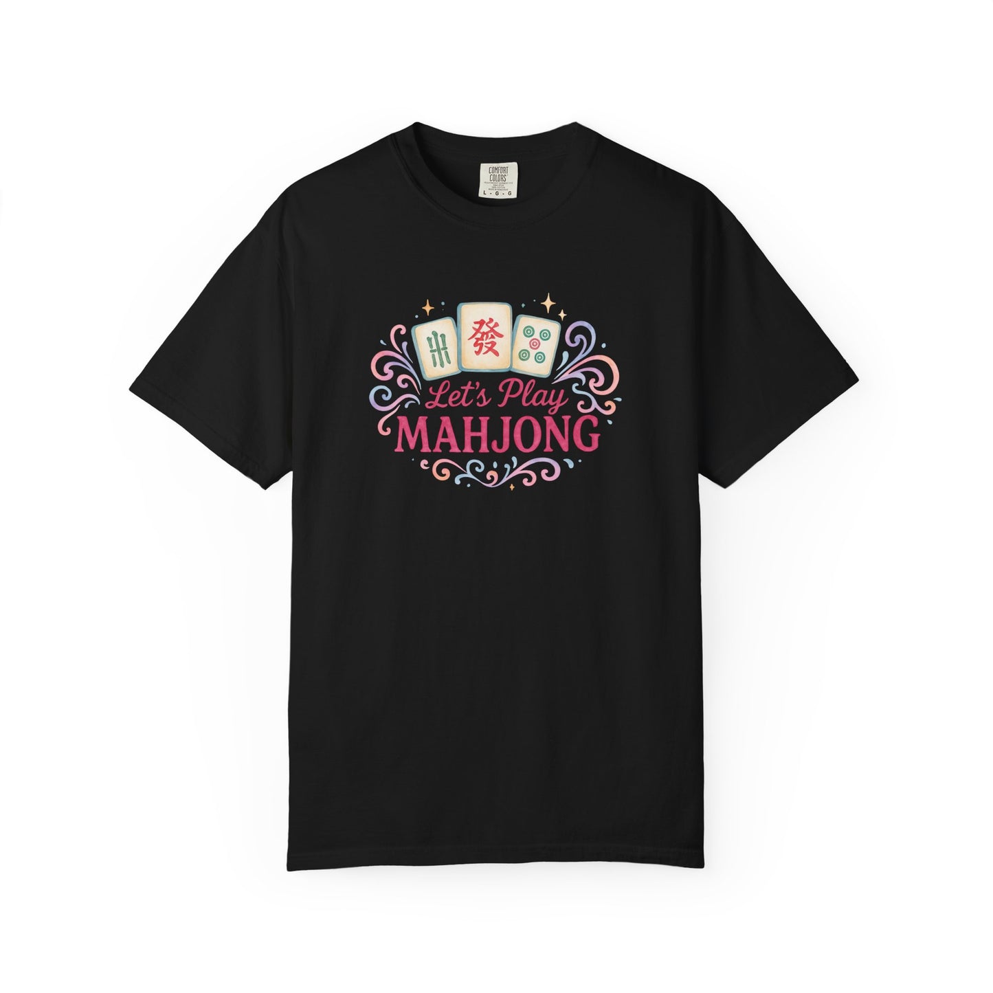 Let's Play Mahjong Graphic T-Shirt
