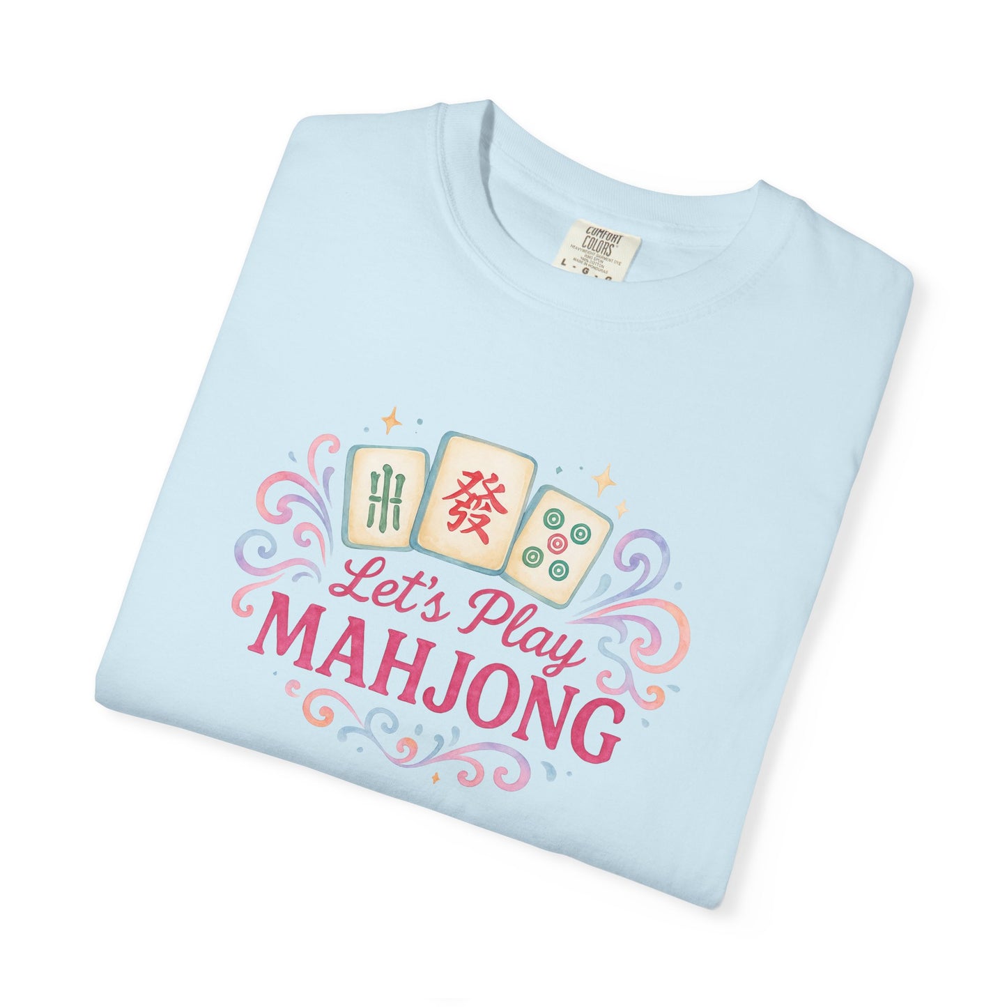 Let's Play Mahjong Graphic T-Shirt