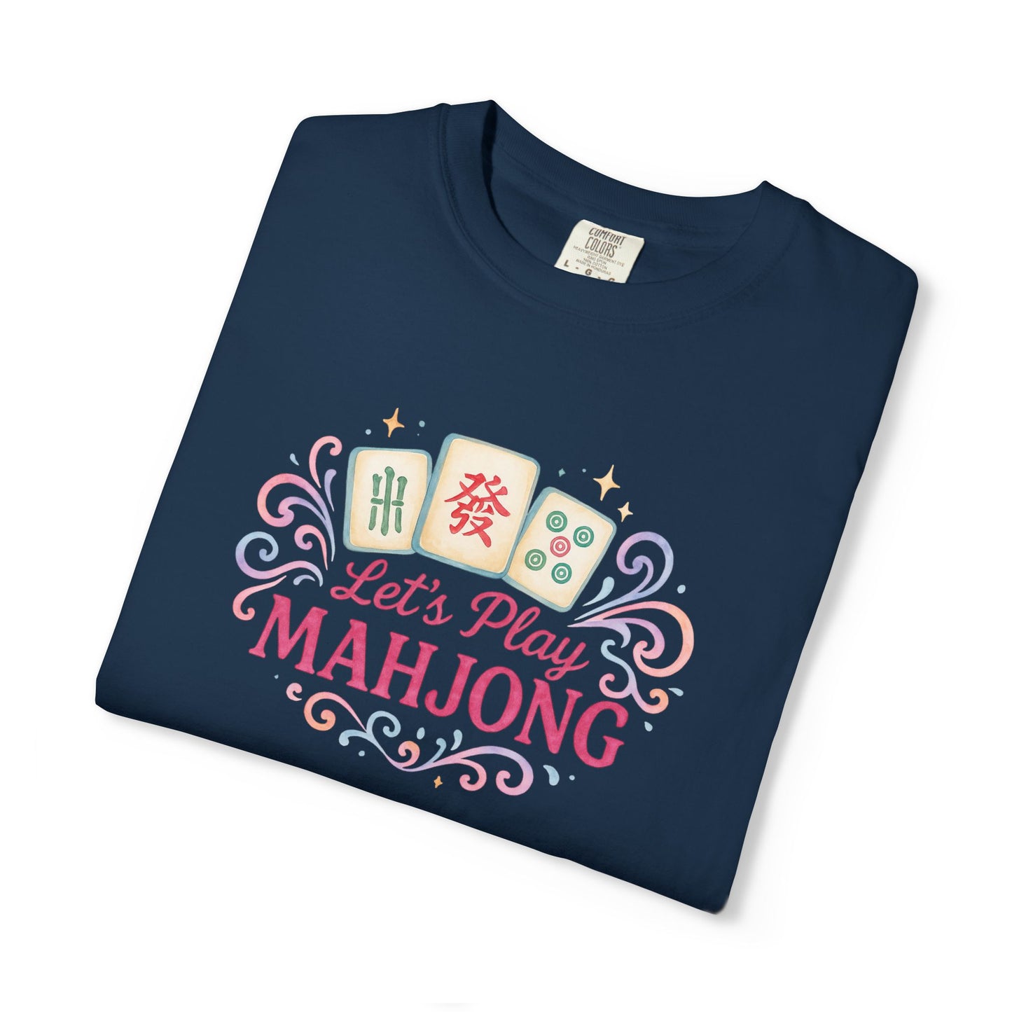 Let's Play Mahjong Graphic T-Shirt