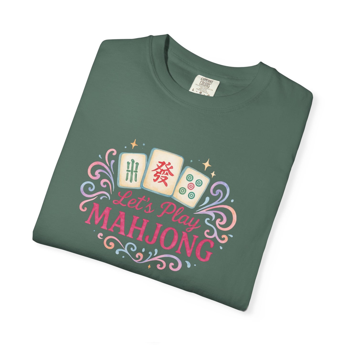 Let's Play Mahjong Graphic T-Shirt