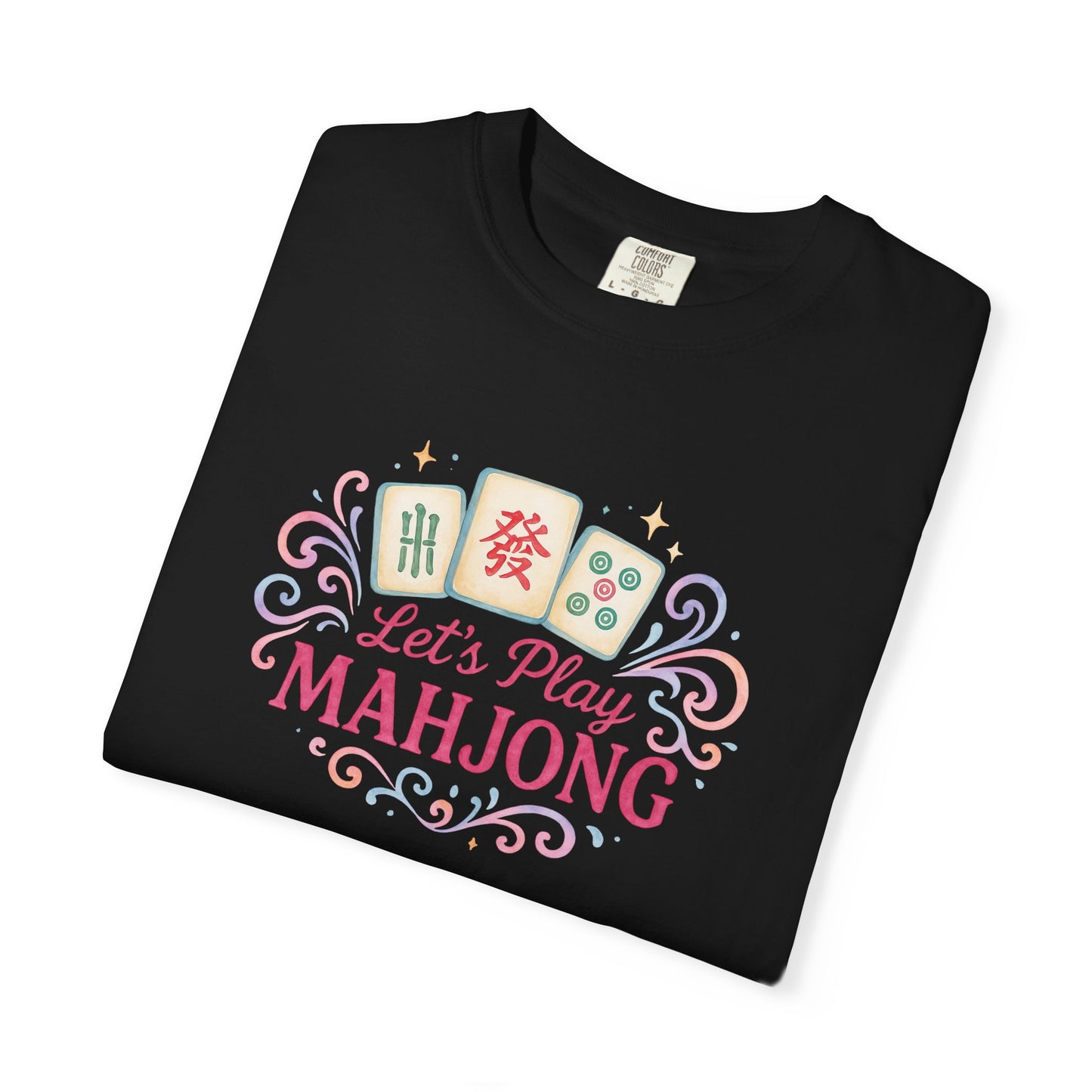 Let's Play Mahjong Graphic T-Shirt