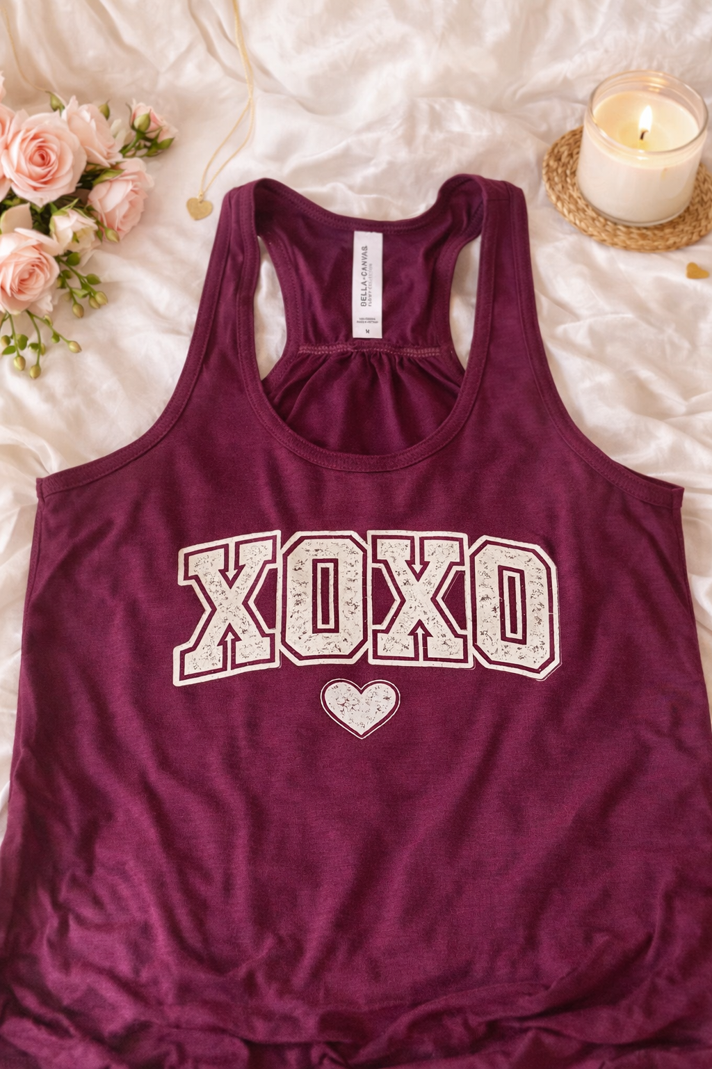 XOXO Flowy Racerback Tank