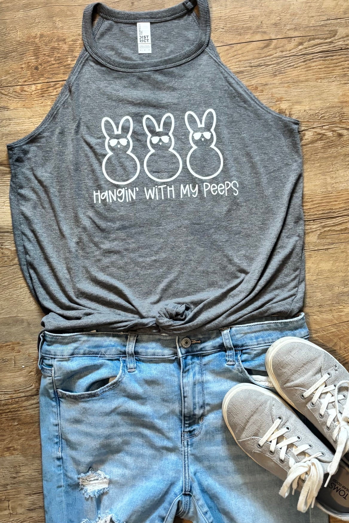 Hangin’ with My Peeps Rocker Tank – Choose Your Color!