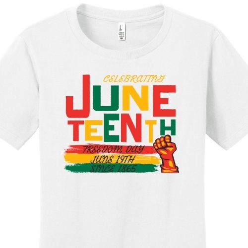 Juneteenth Freedom T-Shirt – Celebrating June 19th Since 1865 Fitted Tee Shirt